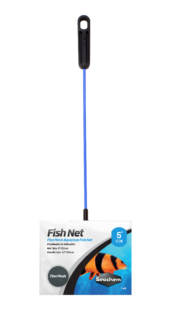 Seachem Fine Mesh Fish Net 12 Handle - Aquatic Supplies Australia