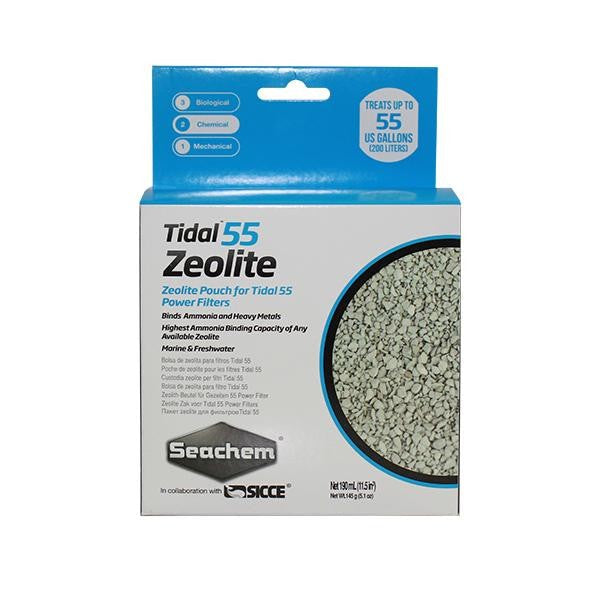 Seachem Tidal 35 Zeolith – Wasseraufbereitung Für Aquarien, Bindet Ammoniak Und Schwermetalle, Für Süß- Und Meerwasser, 5,08 Unzen (ca. 144 G)