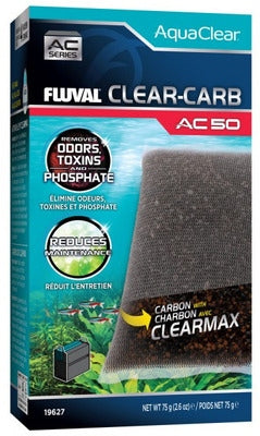Fluval Ac50 Clear Carb Insert 1 Pack