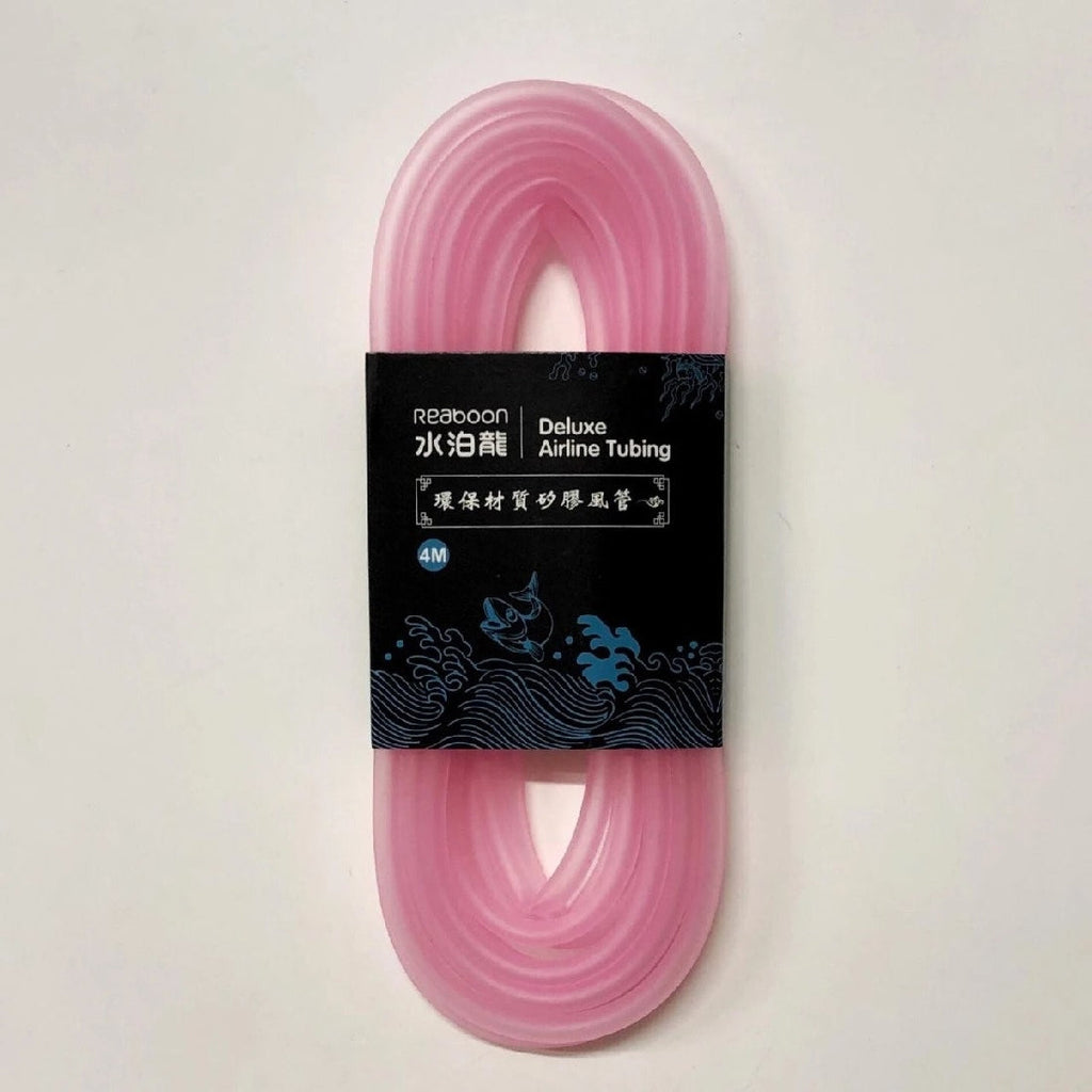 Reaboon Deluxe Airline/dosing Tubing 4m Flower Pink-Hurstville Aquarium
