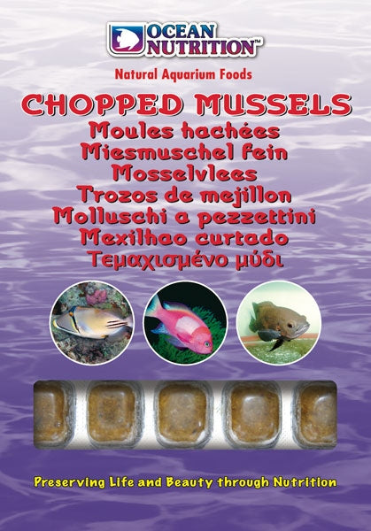 Ocean Nutrition Frozen Chopped Mussel 100g