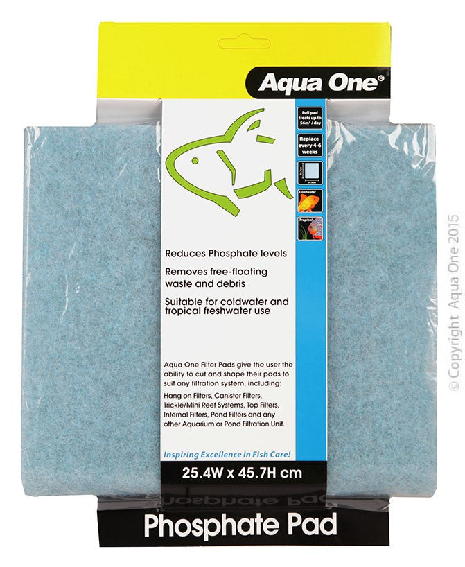 Aqua one 2025 filter pads