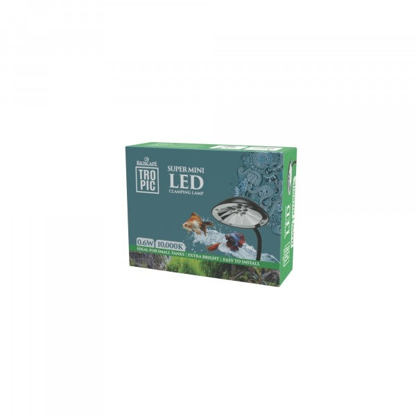 Bioscape Super Mini Led Clamp Lamp Black 0.6w