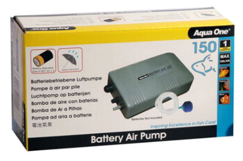 aqua one battery air pump-Aqua One Battery Air Pump 150 (10022