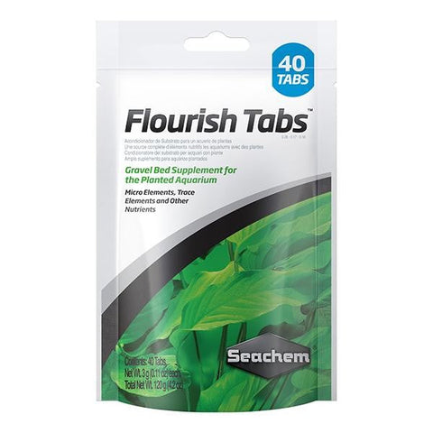 Seachem Flourish Tabs 40 Pack-Hurstville Aquarium