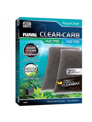 Fluval Ac70/110 Clear Carb Insert 2 Pack