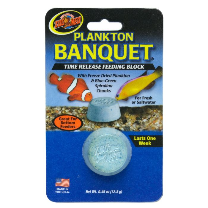 Zoo Med Plankton Banquet Feeding Block ( 1 ) 7 Days