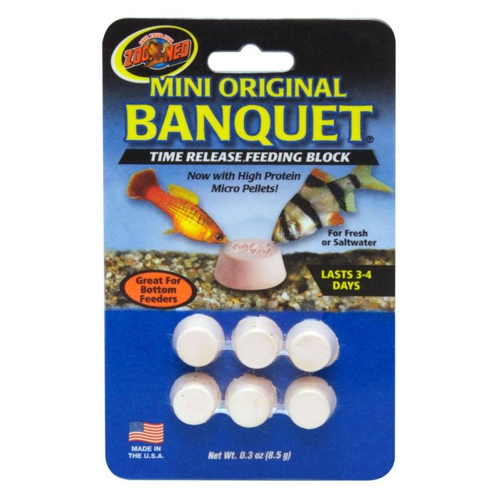 Zoo Med Original Banquet Feeding Block Mini Weekend ( 6 )