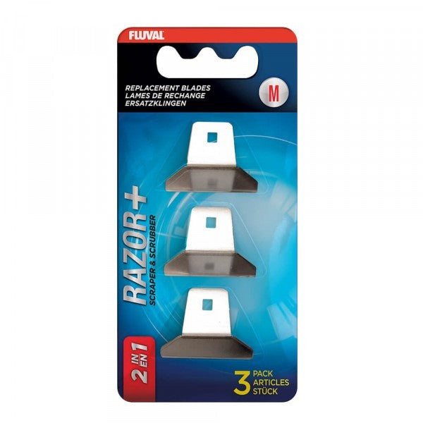 fluval algae magnet replacement razors medium-Fluval Algae Magnet ...