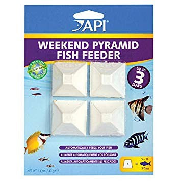 Api Weekend Pyramid Fish Feeder 4x3 Day-Hurstville Aquarium