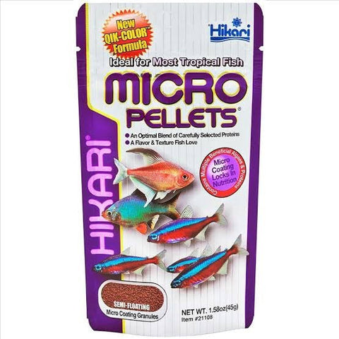 Hikari Micro Pellets 45g-Hurstville Aquarium