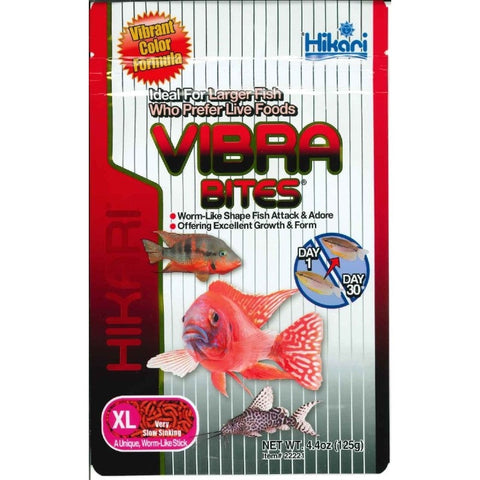 Hikari Vibra Bites Xl 125g-Hurstville Aquarium