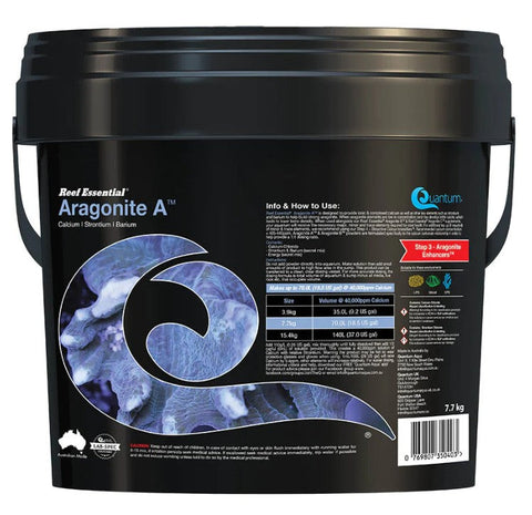 Quantum Reef Essential Aragonite A Powder 15.4kg-Hurstville Aquarium