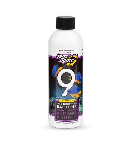 Fritz Aquatics Fritzzyme 9 Saltwater Nitrifying Bacteria 236ml/8oz