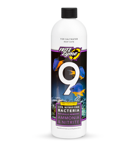 Fritz Aquatics Fritzzyme 9 Saltwater Nitrifying Bacteria 473ml/16oz