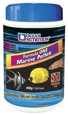 Ocean Nutrition Formula One Marine Pellet S 400g-Hurstville Aquarium