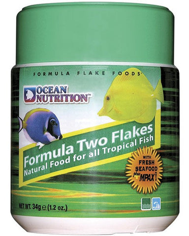 Ocean Nutrition Formula Two Flake 34g-Hurstville Aquarium