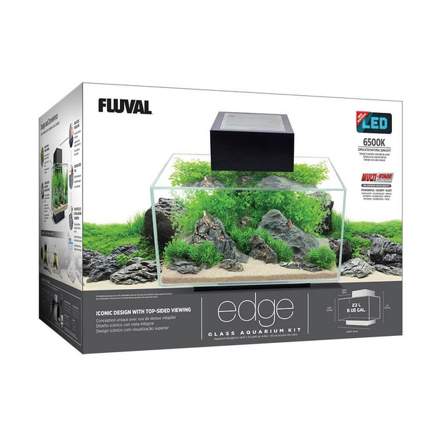Fluval Edge 2.0 23ltr Unit Blac