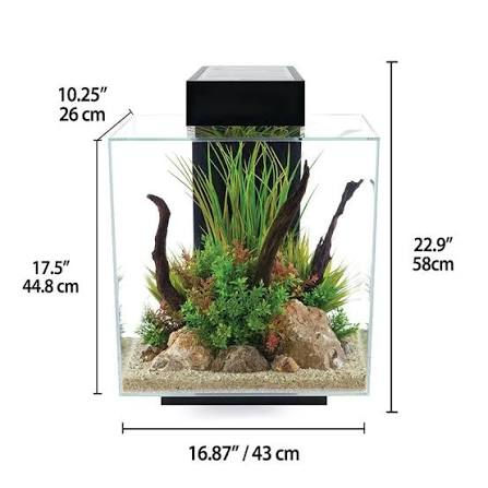 Fluval Edge 2.0 46ltr Unit Black