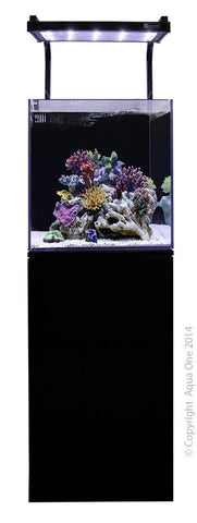 Aqua One Mini Reef 90 Black (53418bk)-Hurstville Aquarium