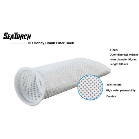Seatorch Honeycomb Filter Sock-Hurstville Aquarium