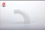 Sanking Plumbing White Din 90 Elbow Crescent Moon Elbow 32mm-Hurstville Aquarium