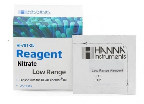 Hanna Instruments Marine Low Range Nitrate Reagent (25 Tests)-Hurstville Aquarium