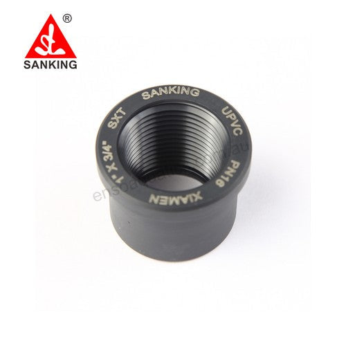Sanking Plumbing Grey Din Female Threaded Push In Reducer 20mm-25mm-Hurstville Aquarium