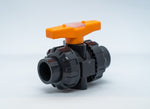 Sanking Plumbing Grey With Orange Handle Din True Union Ball Valve 20mm-Hurstville Aquarium