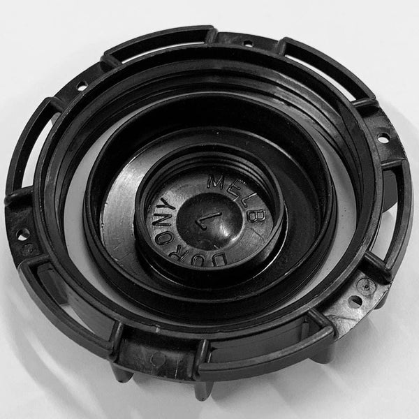 Water Drums Black Screw On Lid With Seal (replacement Cap)-Hurstville Aquarium