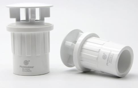 Sanking Plumbing Grey Din Drainage Coupling 25mm-Hurstville Aquarium