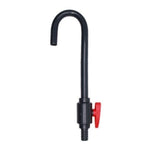 Sanking Plumbing U Bend Din Pipe With Ball Valve & Soft Tube Connector (16.5mm Barb)-Hurstville Aquarium