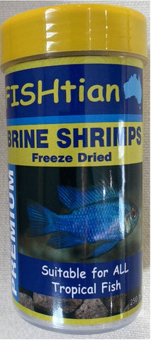 Fishtian Freeze Dried Brine Shrimp 100ml-Hurstville Aquarium