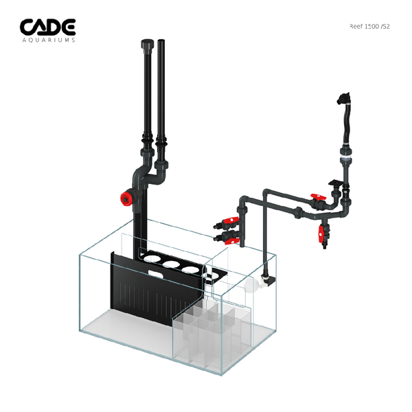 Cade Aquariums Reef S2 1500 White (640l / 169 Gal)