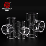 Sanking Plumbing Clear Din Acrylic Tee Sxsxs 25mm
