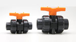 Sanking Plumbing Grey With Orange Handle Din True Union Ball Valve 20mm-Hurstville Aquarium