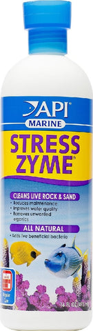 Api Stress Zyme Marine 473ml-Hurstville Aquarium
