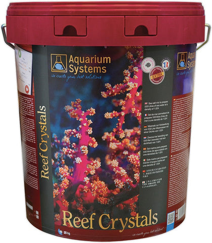 Aquarium Systems Reef Crystals 25kg/750l-Hurstville Aquarium