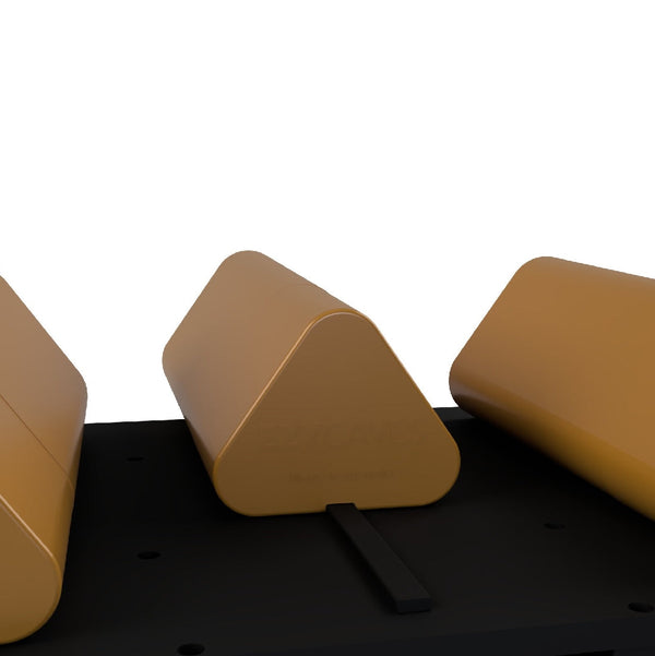 Ezyaqua Ezycave Ezy Stacker Pro Kit - Triangle - Light Brown-Hurstville Aquarium