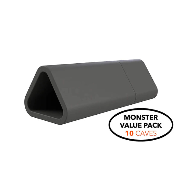 Ezyaqua Ezycave Ezycave Value 10 Pack - Grey / Triangle-Hurstville Aquarium