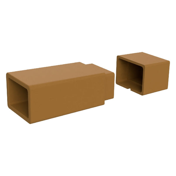Ezyaqua Ezycave Value 10 Pack - Light Brown / Rectangle-Hurstville Aquarium