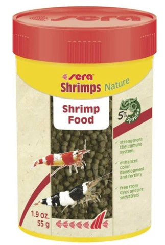 Sera Shrimps Natural 55g-Hurstville Aquarium