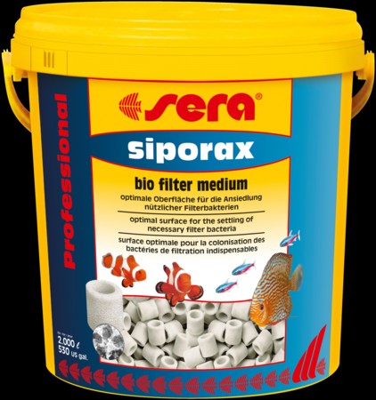 Sera Siporax Bio Filter Medium Professional 15mm 2.9kg-Hurstville Aquarium