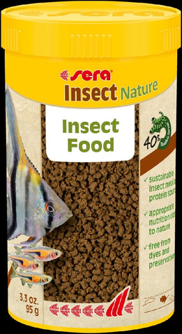 Sera Insect Nature Insect Food 95g / 250ml-Hurstville Aquarium