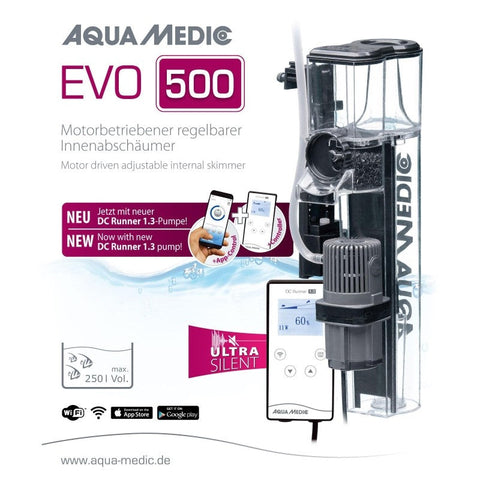 Aqua Medic Evo 500 Internal Skimmer Dc 1.3 Version-Hurstville Aquarium