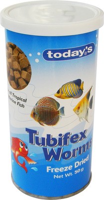 Today's Tubifex Worms 50g-Hurstville Aquarium