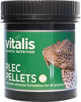 Vitalis Aquatic Nutrition Plec Pellets 8mm 120g-Hurstville Aquarium