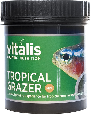 Vitalis Aquatic Nutrition Tropical Grazer 110g-Hurstville Aquarium