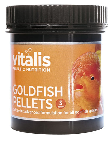 Vitalis Aquatic Nutrition Goldfish Pellets 1.5mm 60g-Hurstville Aquarium