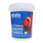 Vitalis Aquatic Nutrition Platinum Marine Flakes 40g-Hurstville Aquarium